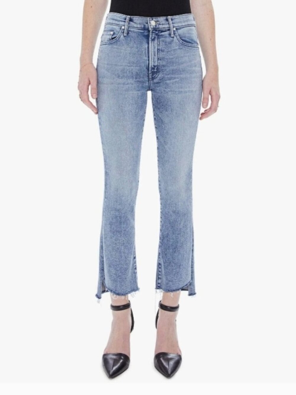 MOTHER The Insider Twice Shy Crop Jean